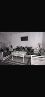 Marokkaanse sedari inclusief 2 hoekboxen en salontafel, Huis en Inrichting, Ophalen