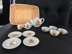 Vintage brocante servies kind kinderservies speelgoed beer, Ophalen of Verzenden, Zo goed als nieuw