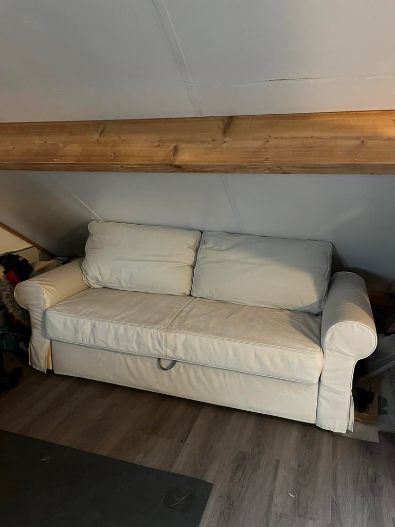 IKEA Backabro 3-zits slaapbank, Huis en Inrichting, Slaapkamer | Slaapbanken, Ophalen, Tweepersoons, Zo goed als nieuw, 180 cm