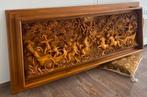 Uniek 235cm Balinees Paneel houtsnijwerk Bali, Ophalen