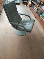 Draaistoel Tulp Design, stalen retro model., Huis en Inrichting, Gebruikt, 75 tot 100 cm, Ophalen of Verzenden, Metaal