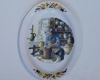 Porseleinen ovale schaal Le Potier - van “Céraform Limoges", Ophalen of Verzenden, Overige stijlen, Porselein, Schaal of Schalen