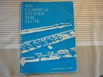 100 Classical studies for flute - Frans vester, Muziek en Instrumenten, Bladmuziek, Les of Cursus, Gebruikt, Ophalen of Verzenden