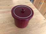 Tupperware ijsemmer, bordeaux rood, Ophalen, Zo goed als nieuw, Rood, Overige typen