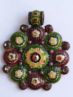 Vintage grote metalen kettinghanger hanger, Overige materialen, Gebruikt, Overige voorstellingen, Ophalen of Verzenden