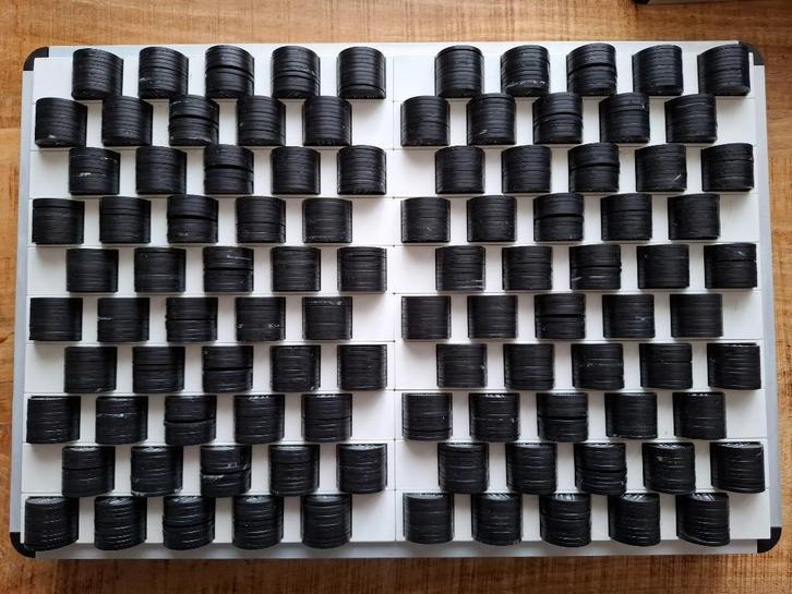 1000 consumptiemunten met telbak, consumptie munten, Hobby en Vrije tijd, Overige Hobby en Vrije tijd, Gebruikt, Ophalen of Verzenden