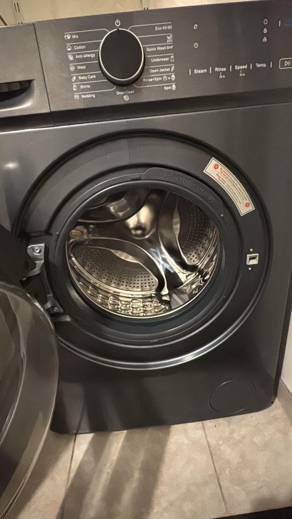 Washing machine, Witgoed en Apparatuur, Wasmachines, Nieuw, Voorlader, 6 tot 8 kg, 85 tot 90 cm, 1200 tot 1600 toeren, Energieklasse A of zuiniger