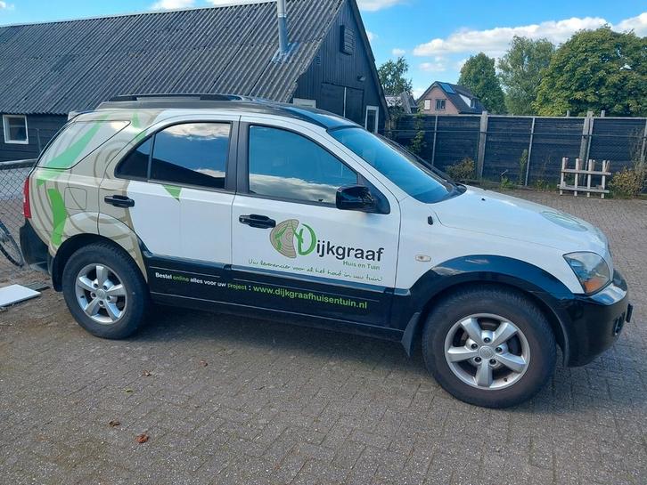 Kia Sorento 2.5 Crdi VGT VAN AT (tod) 2007 grijs kenteken, Auto's, Bestelauto's, Particulier, Kia, Diesel, Automaat, Origineel Nederlands