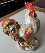 Een haan van fijn geglazuurd aardewerk h28 cm, Antiek en Kunst, Ophalen of Verzenden