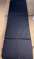 Zwarte Lounge Bed IKEA Kussen, Ophalen of Verzenden, Zo goed als nieuw, Overige materialen, Inklapbaar