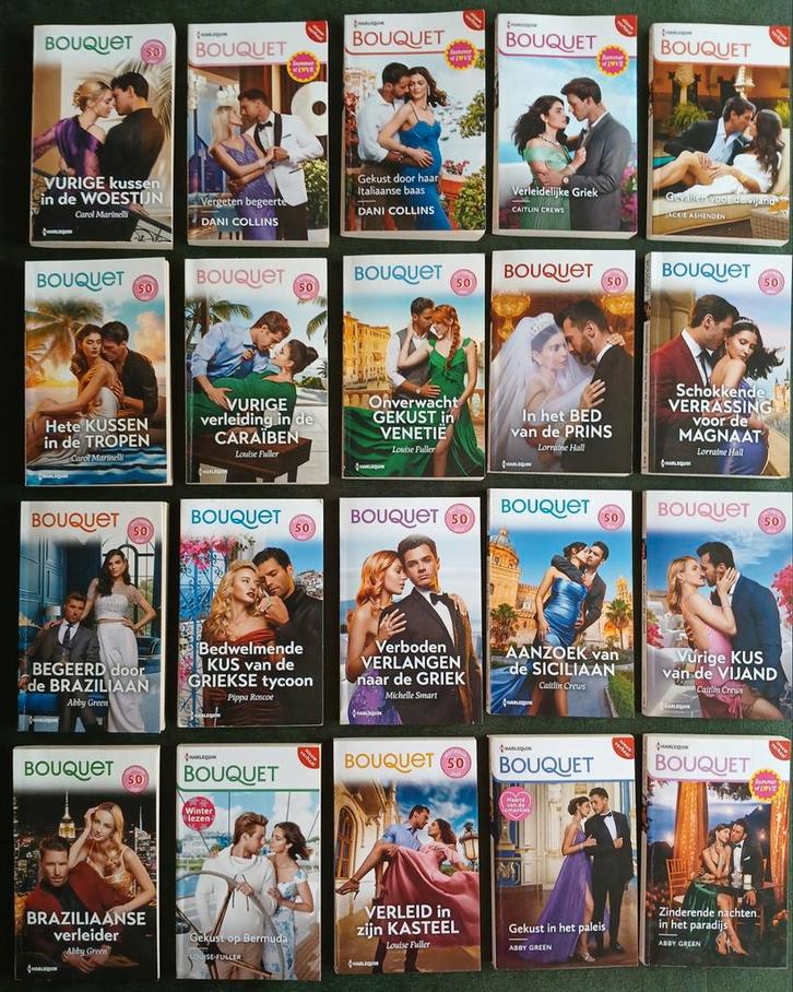 HARLEQUIN BOUQUET BOEKJES VRIJ NIEUWE NUMMERS, Boeken, Romans, Zo goed als nieuw, Nederland, Ophalen of Verzenden