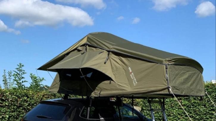 Te huur Daktent dare to be different 140L of 140S, Caravans en Kamperen, Tenten, Zo goed als nieuw, Ophalen