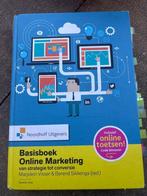 Basisboek Online Marketing, Ophalen of Verzenden, Zo goed als nieuw, HBO