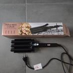 Nieuw - Elle Triple Wave Curler, Sieraden, Tassen en Uiterlijk, Uiterlijk | Haarverzorging, Ophalen of Verzenden, Nieuw, Krultang of Stijltang
