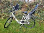 Gazelle fiets met kinderzitjes voor en achter, Ophalen, Gebruikt, Gazelle, Versnellingen