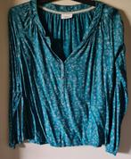 Petrol Blouse C&A Maat 38 ZGAN, Maat 38/40 (M), Blauw, Ophalen of Verzenden, Zo goed als nieuw