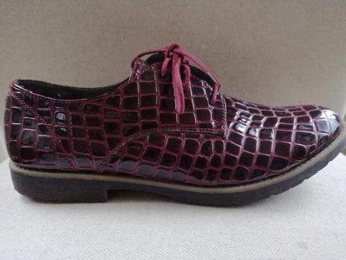 TREND ONE brogue schoenen aubergine rood maat 42 - nieuw -, Kleding | Dames, Schoenen, Nieuw, Instappers, Rood, Ophalen of Verzenden
