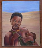 G.J. Kuiper (1926-2013) - Afrikaanse vrouw met baby, Ophalen