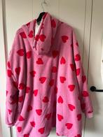 Roze Oodie met hartjes - THUIS, Ophalen of Verzenden, Zo goed als nieuw