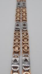 gouden platte koningsketting 18kt, Www.bredajuwelier.nl, Nieuw, Ophalen of Verzenden, Www.bredajuwelier.nl