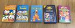 4 Disney videobanden Donald Duck, Pluto, Kwik, Kwek en Kwak, Ophalen of Verzenden, Donald Duck, Gebruikt, Overige typen