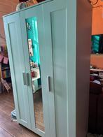 Brimnes kledingkast wit ( gebruikt), Ophalen, Gebruikt, 100 tot 150 cm, Met hangruimte