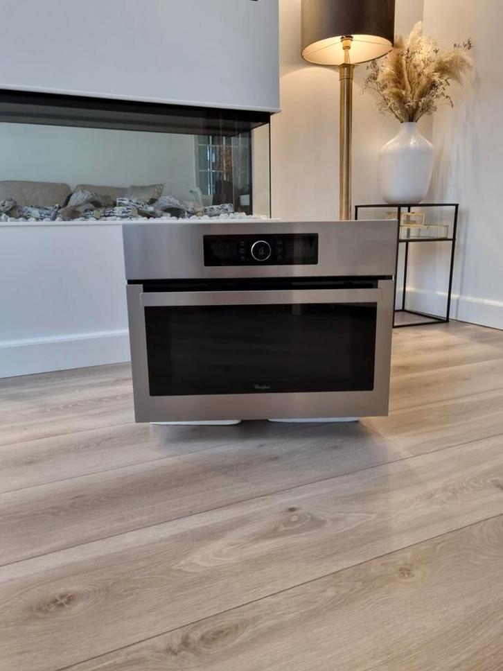 Hele nette Whirlpool 6 sence combi oven magnetron, Witgoed en Apparatuur, Ovens, Zo goed als nieuw, Inbouw, Oven met grill, 45 tot 60 cm