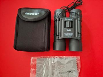 Tasco Essentials 12X25 FMC Verrekijker Zwart *Nieuw* beschikbaar voor biedingen