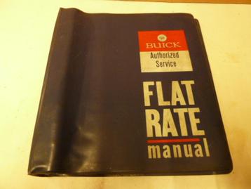 1967 1968 Buick Flat Rate Manual USA beschikbaar voor biedingen