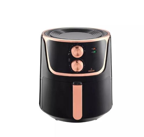 Buccan – Airfryer oven XXL – 6.2 Liter – Roségoud, Witgoed en Apparatuur, Airfryers, Zo goed als nieuw, Airfryer XXL, 1500 gram of meer