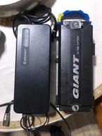 Fietsaccu li-ion 5 punts & Oplader - Giant Energypak 36V, Ophalen of Verzenden, Gebruikt