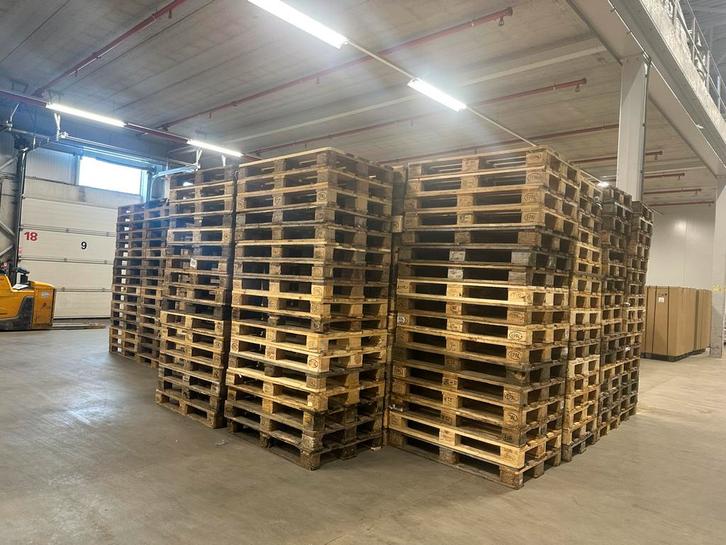 Gezocht , partijen europallets , alles aanbieden, Doe-het-zelf en Verbouw, Hout en Planken, Pallet, Overige houtsoorten, Minder dan 200 cm