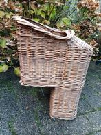 Vintage Fietsmand van Rotan, Fietsen en Brommers, Fietsaccessoires | Fietsmanden, Ophalen, Gebruikt, Onbekend, Stuurbevestiging