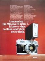 45 vintage advertenties reclames foto video producten 68-84, Verzenden, Gebruikt, Overige typen