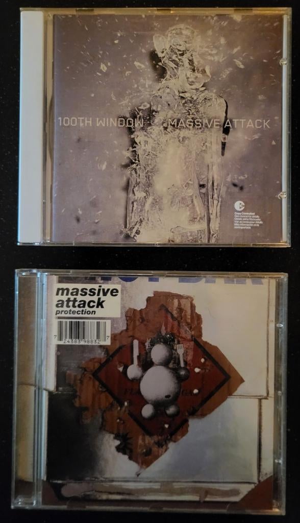 2 CD'S Massive Attack - los bieden kan ook, Ophalen of Verzenden, 2000 tot heden, Zo goed als nieuw