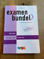 Examenbundel Economie vmbo-gt/mavo 2023-2024, Ophalen of Verzenden, Zo goed als nieuw, VMBO, Economie