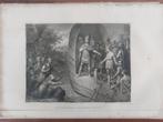 11 / Edelmoedigheid Keizer Julianus Staalgravure 1841, Antiek en Kunst, Ophalen of Verzenden