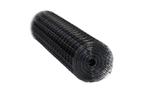 Zwart tuin gaas, 50 x 50 x1.9 mm rol 25 meter, 1 meter hoog, Meerdere dieren, Tropenvogel