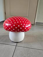 Paddenstoel Krukje Leer - Kinderkamer, Minder dan 50 cm, Kindvriendelijk, Rond, Ophalen of Verzenden