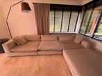 Grote Minotti Nolan bank modulair met chaise longue, Ophalen, Gebruikt, Stof