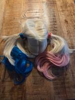 Harley Quinn Pruik - Kindermaat, Kinderen en Baby's, Carnavalskleding en Verkleedspullen, Ophalen of Verzenden, Zo goed als nieuw