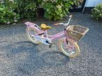 Roze Cooper Meisjesfiets met Mandje, Ophalen, Gebruikt, Cooper, Handrem