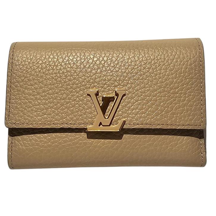Louis Vuitton M62159 Capucines Compact Wallet, Sieraden, Tassen en Uiterlijk, Portemonnees, Gebruikt