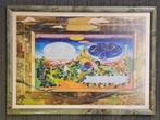 The Beatles Sgt. Pepper's poster, Met lijst, Rechthoekig Liggend, Ophalen of Verzenden, Zo goed als nieuw
