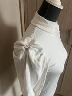 Liu Jo Witte col met korte mouwen - Maat XL( valt klein), Ophalen of Verzenden, Zo goed als nieuw, Maat 42/44 (L), Wit