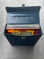 LP-collectie jaren '70/'80 met platenkoffer en gids, Ophalen of Verzenden, 1960 tot 1980, Gebruikt, 12 inch