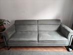 Fiskardo 3 zits bank + poef (Xooon), Huis en Inrichting, Banken | Bankstellen, Ophalen, 75 tot 100 cm, Zo goed als nieuw, Stof