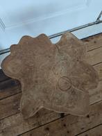 Houten kruk met zwarte driepoot, Minder dan 45 cm, Minder dan 55 cm, Gebruikt, Ophalen of Verzenden