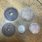 set van Afrikaanse / Rhodesia munten, Postzegels en Munten, Munten | Afrika, Setje, Zilver, Ophalen of Verzenden