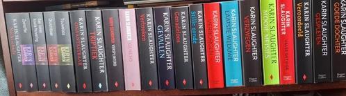 Karin Slaughter - set van 21 boeken, Boeken, Thrillers, Gelezen, Nederland, Ophalen
